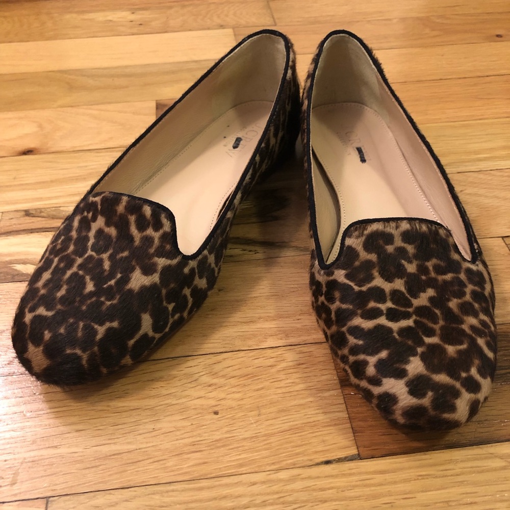 J. Crew Leopard Flats!